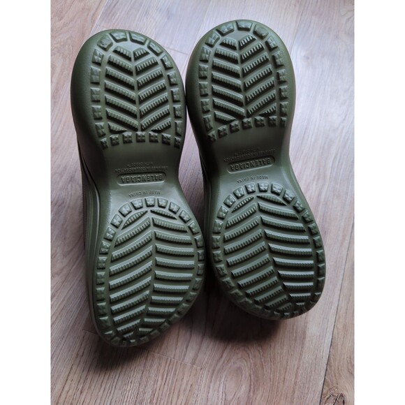 Balenciaga Croc Mule Mens 11 EU 44 Green Khaki main image 8